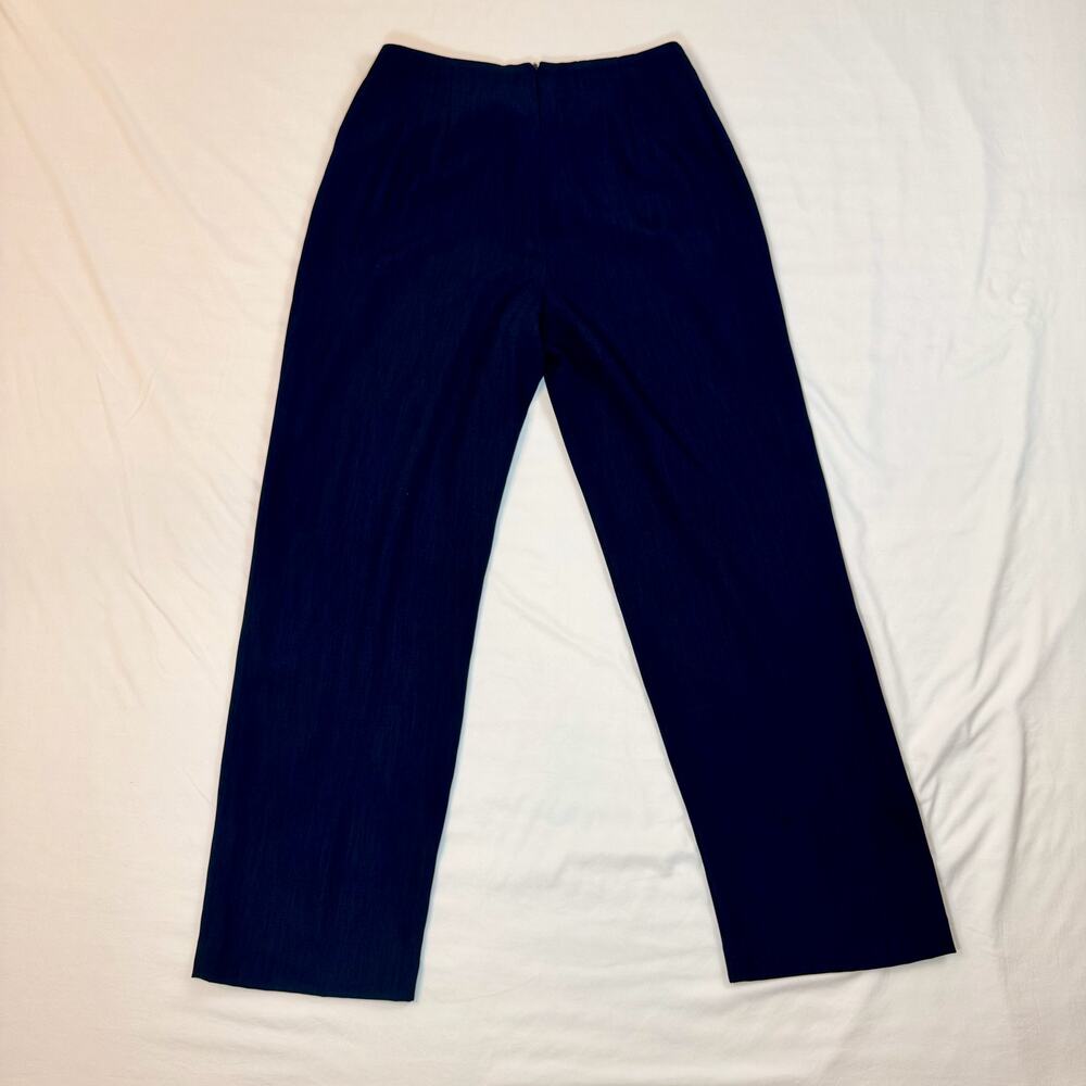 Dani Max Dress Pants Navy Blue Women’s 14 Corporate Office Siren Workwear Plus - Picture 16 of 16